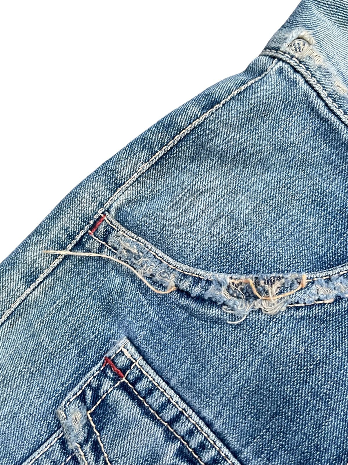 Japanese Brand T.M.T Vintage Distresed Bush Pant Size US 31 - 9 Thumbnail