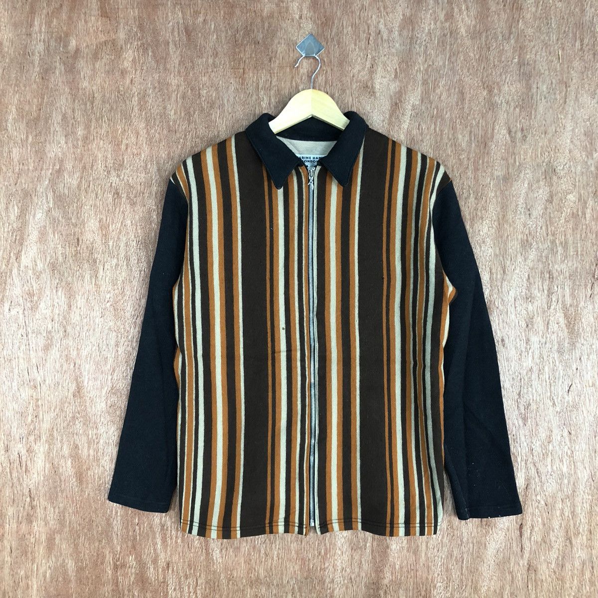 DL Katherine Hamnett London Blouson Knitwear #c904