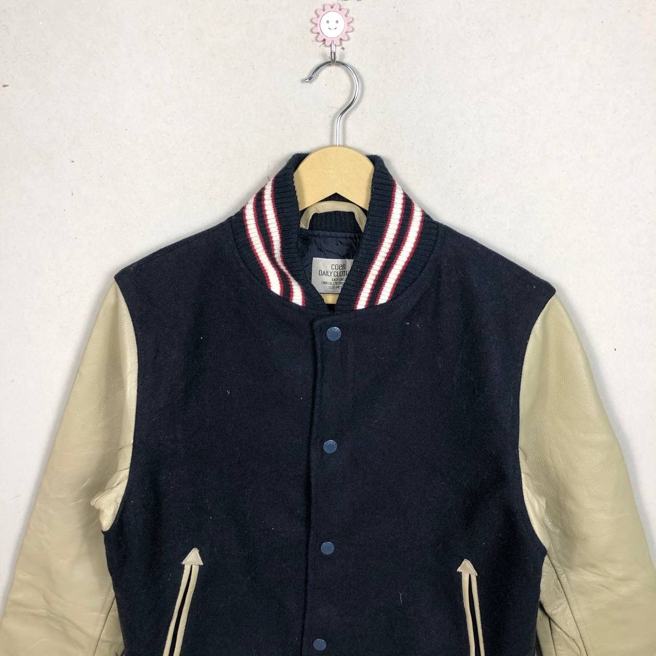 Japanese Brand Vintage Avant Garde Coen Clothing Varsity Stadium Jacket Size US M / EU 48-50 / 2 - 3 Thumbnail