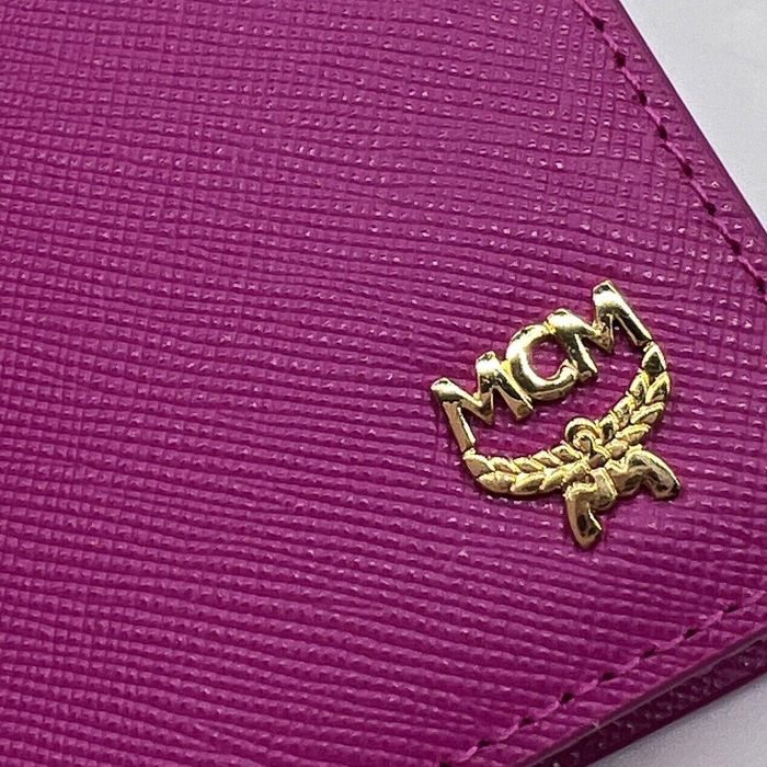 MCM Saffiano Passport Holder Pink Wallet Grailed