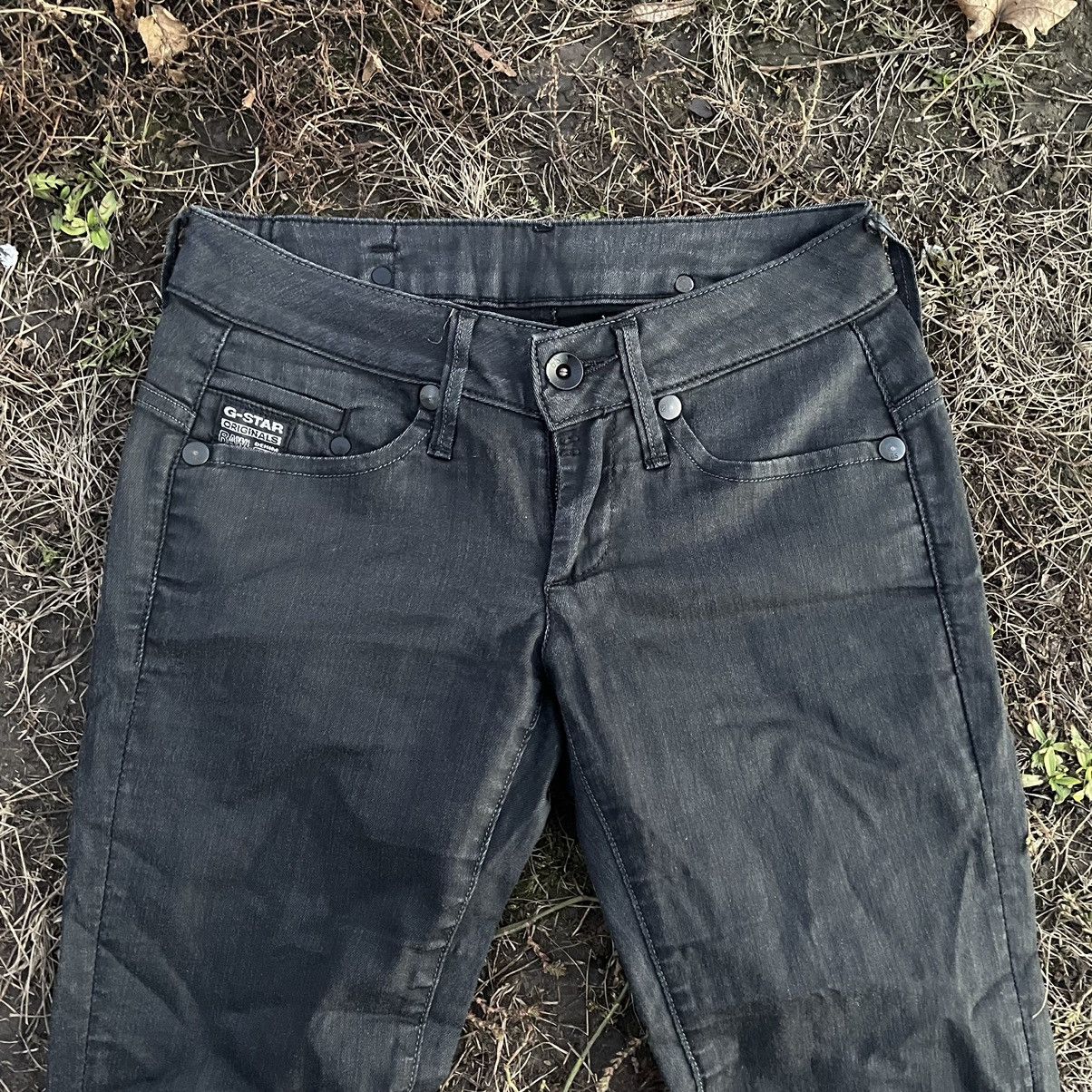 Vintage Vintage Y2K Faded Black Distressed Jeans Skate Streetwear 30 Size 30" / US 8 / IT 44 - 6 Thumbnail