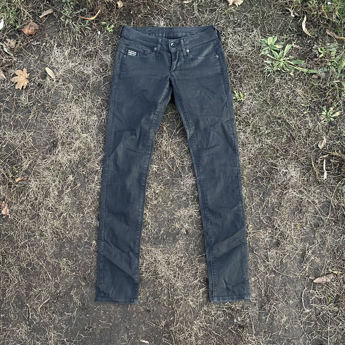 Vintage Vintage Y2K Faded Black Distressed Jeans Skate Streetwear 30 Size 30" / US 8 / IT 44 - 5 Thumbnail