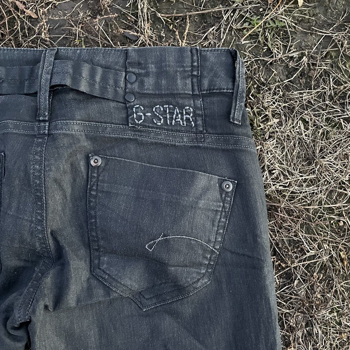Vintage Vintage Y2K Faded Black Distressed Jeans Skate Streetwear 30 Size 30" / US 8 / IT 44 - 4 Thumbnail