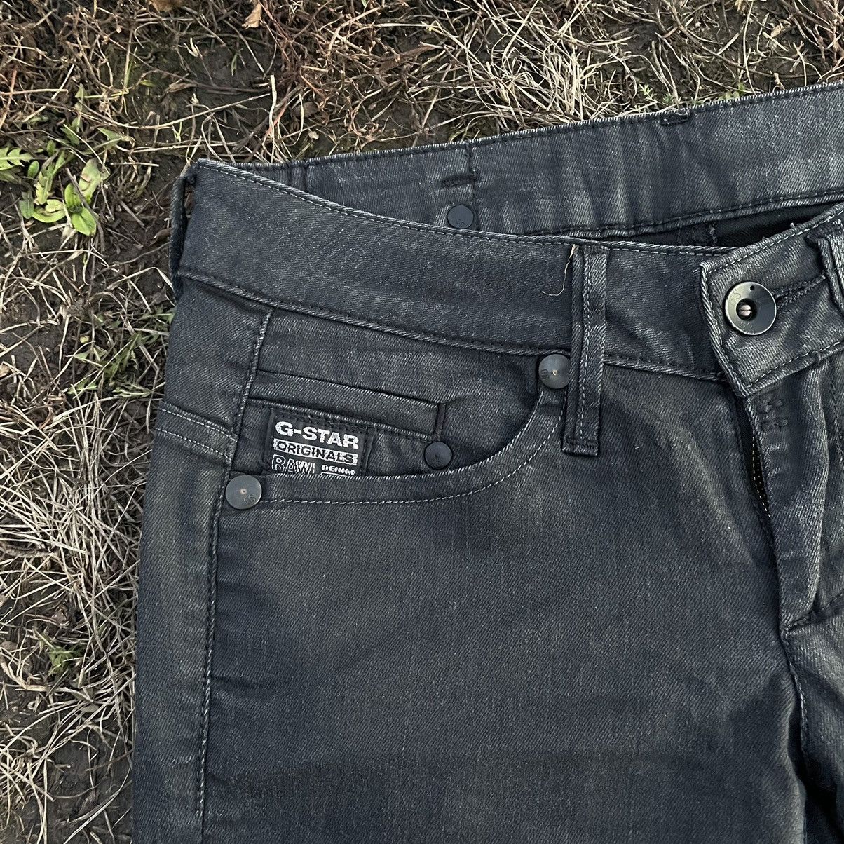 Vintage Vintage Y2K Faded Black Distressed Jeans Skate Streetwear 30 Size 30" / US 8 / IT 44 - 7 Thumbnail