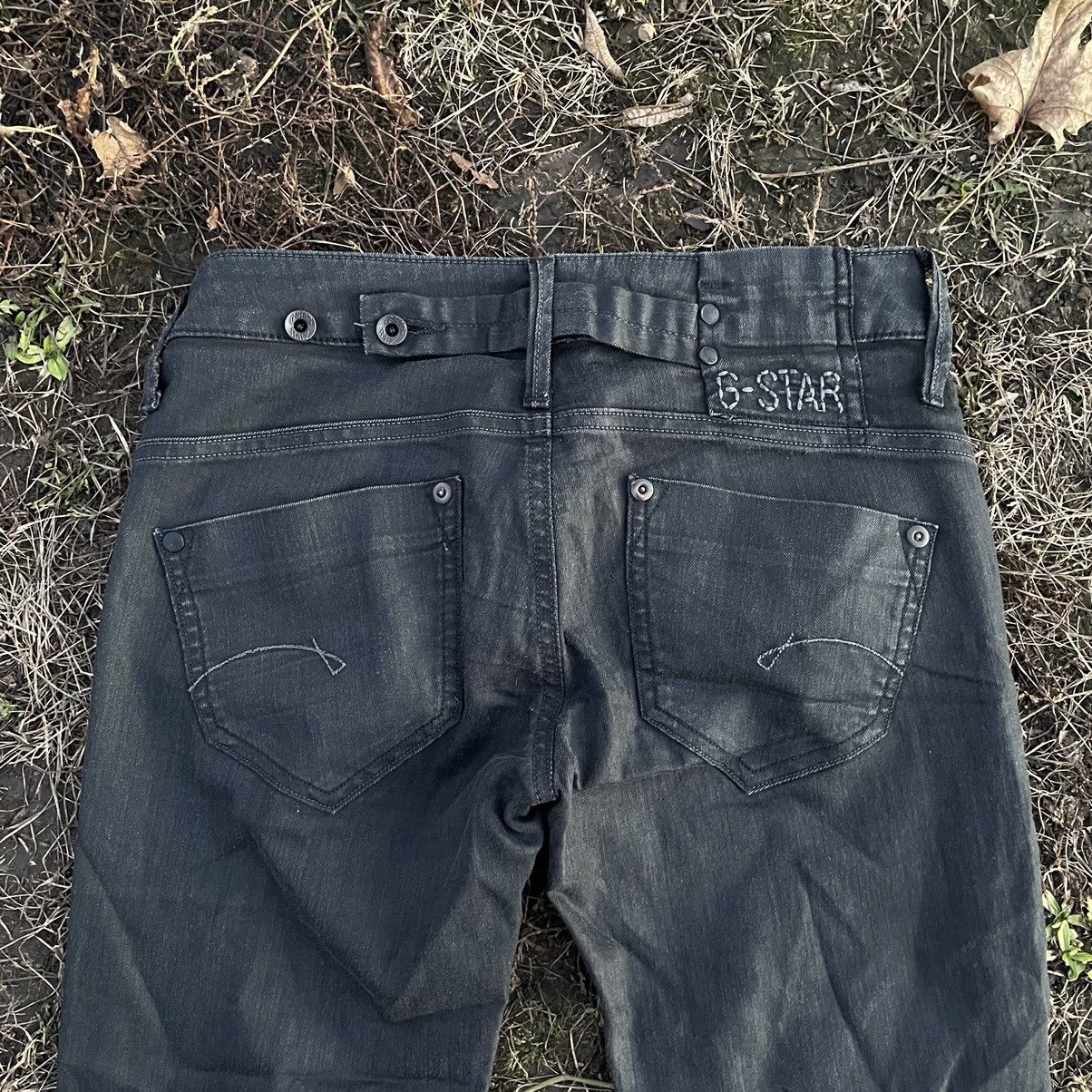 Vintage Vintage Y2K Faded Black Distressed Jeans Skate Streetwear 30 Size 30" / US 8 / IT 44 - 3 Thumbnail