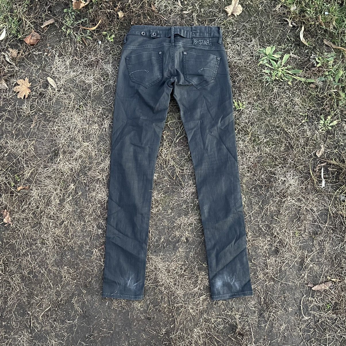 Vintage Vintage Y2K Faded Black Distressed Jeans Skate Streetwear 30 Size 30" / US 8 / IT 44 - 1 Thumbnail