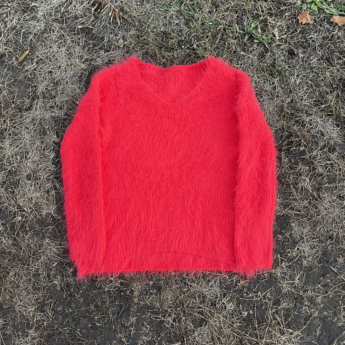 Vintage Vintage Y2K Mohair Fuzzy Knit Sweater Grunge Style Relaxed S Size S / US 4 / IT 40 - 1 Thumbnail
