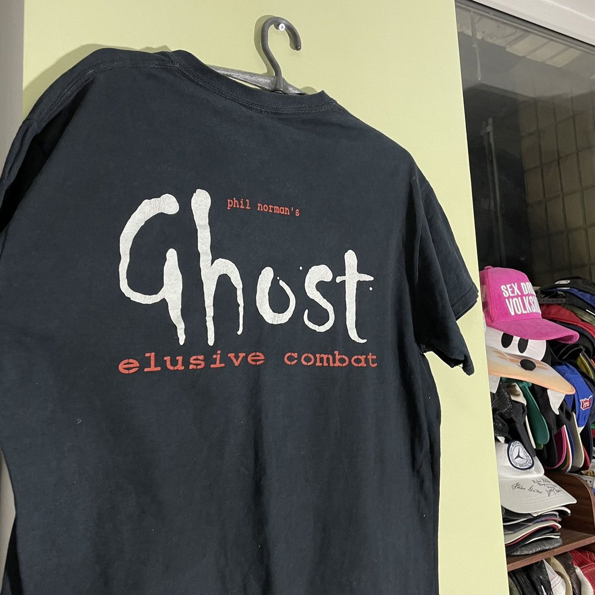 Vintage Vintage Y2K Ghostfighter Graphic Tee Black Faded Horror L Size US L / EU 52-54 / 3 - 4 Thumbnail