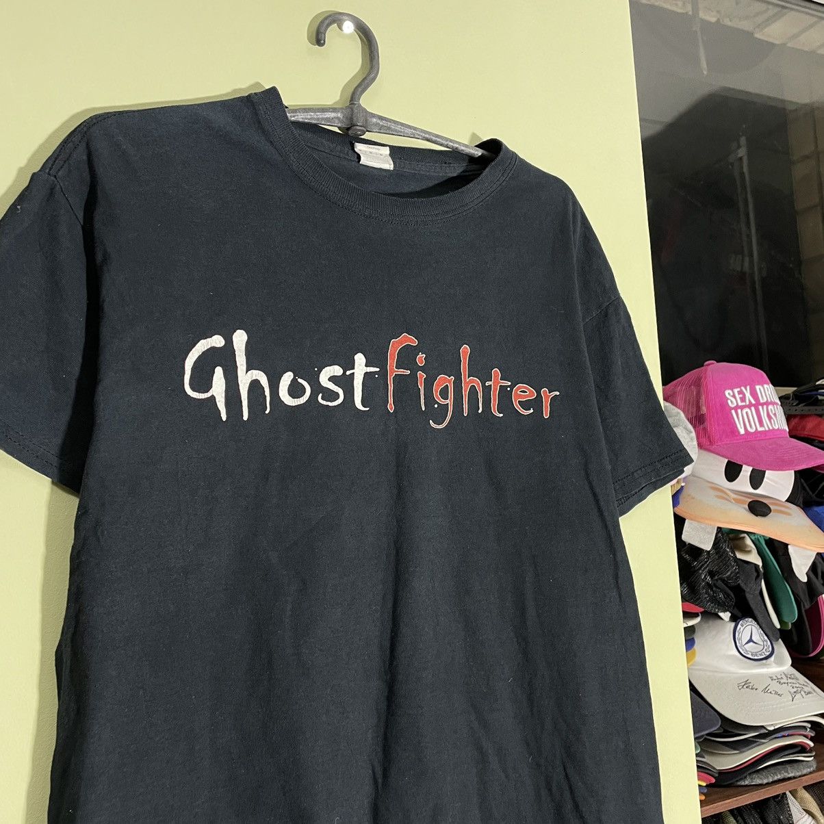 Vintage Vintage Y2K Ghostfighter Graphic Tee Black Faded Horror L Size US L / EU 52-54 / 3 - 3 Thumbnail