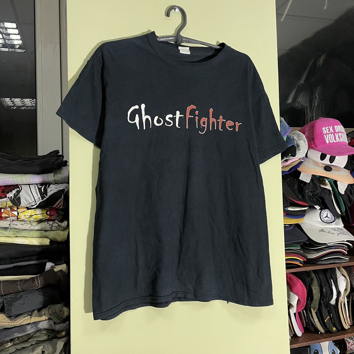 Vintage Vintage Y2K Ghostfighter Graphic Tee Black Faded Horror L Size US L / EU 52-54 / 3 - 1 Thumbnail