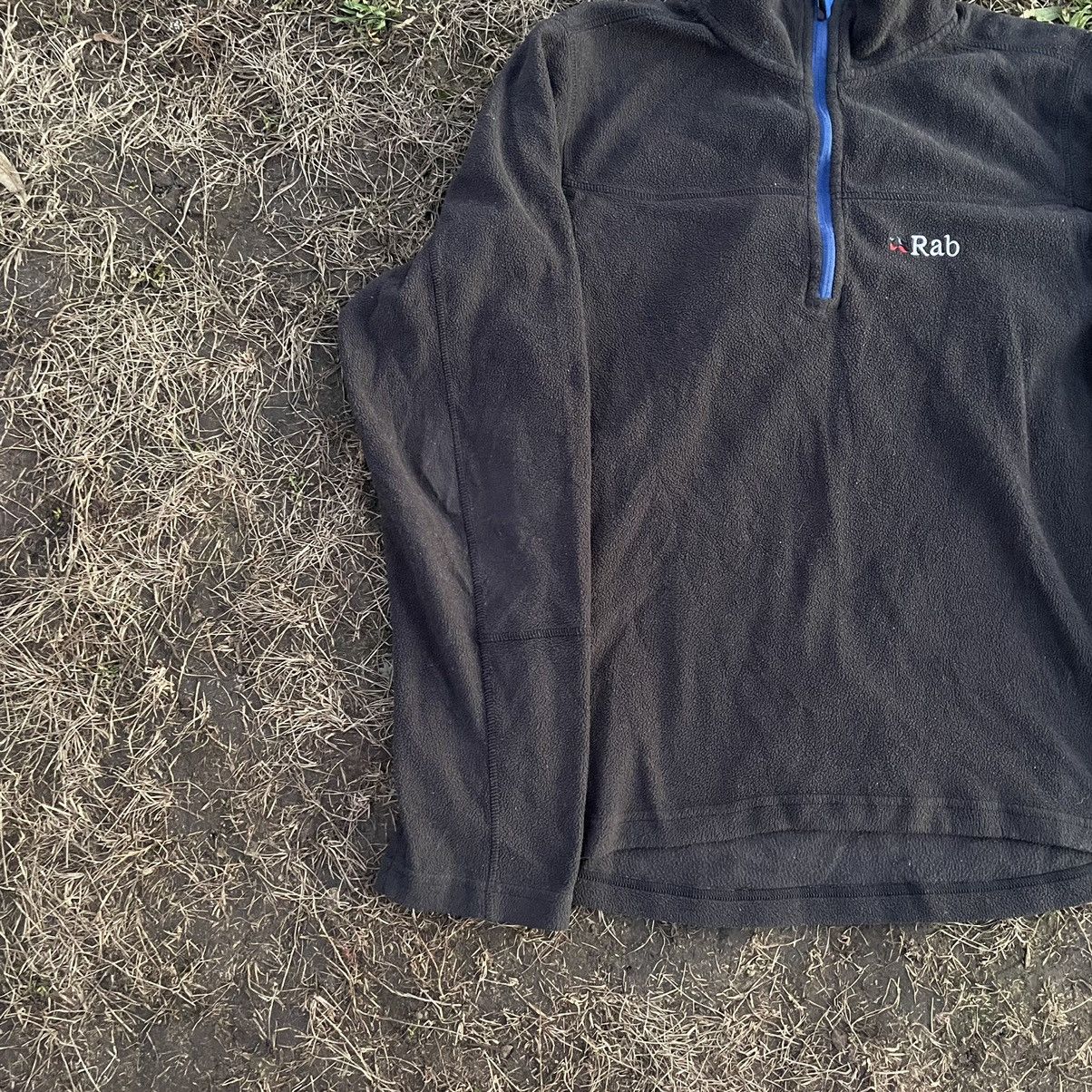 Vintage Vintage Rab Half Zip Fleece Jacket Gorpcore Navy Relaxed M Size US M / EU 48-50 / 2 - 3 Thumbnail