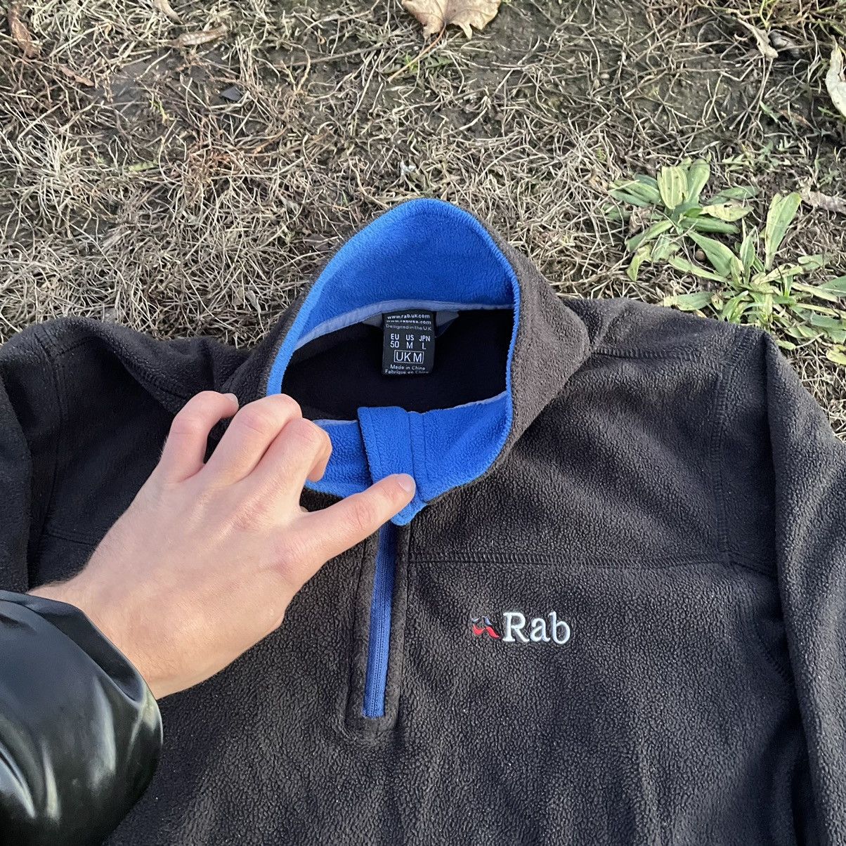Vintage Vintage Rab Half Zip Fleece Jacket Gorpcore Navy Relaxed M Size US M / EU 48-50 / 2 - 5 Thumbnail