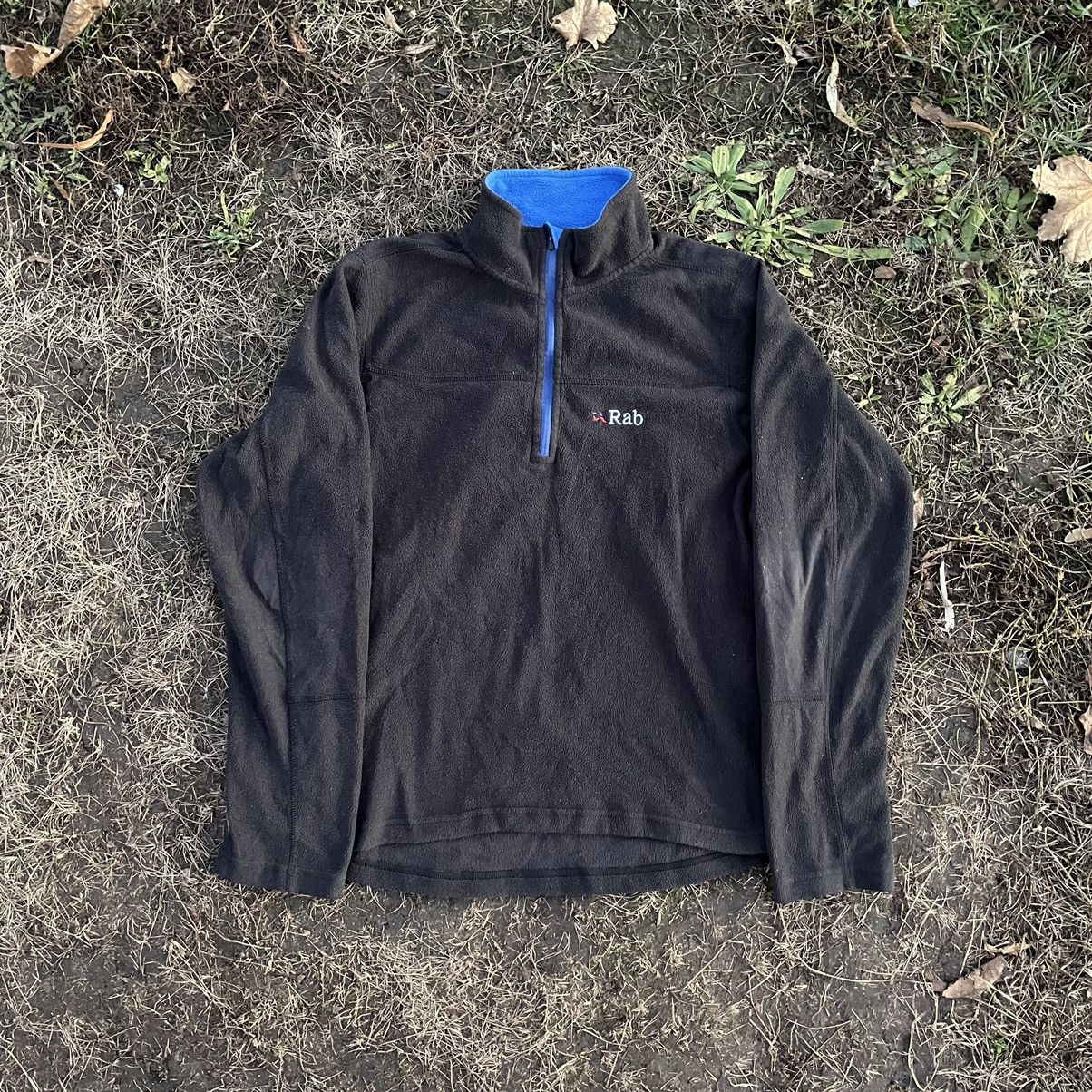 Vintage Vintage Rab Half Zip Fleece Jacket Gorpcore Navy Relaxed M Size US M / EU 48-50 / 2 - 1 Thumbnail
