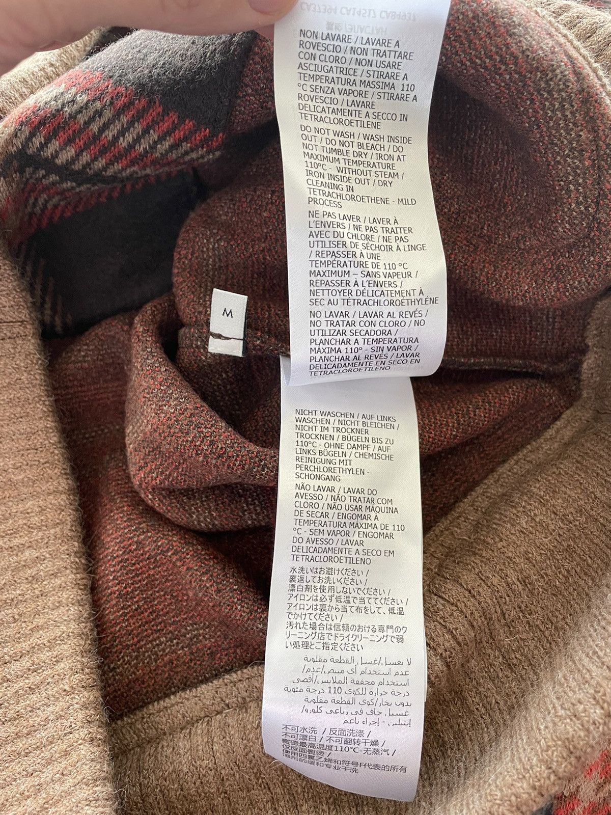 Gucci $4k Super Runway Limited Edition Wool Check Bomber Jacket Size US M / EU 48-50 / 2 - 16 Thumbnail