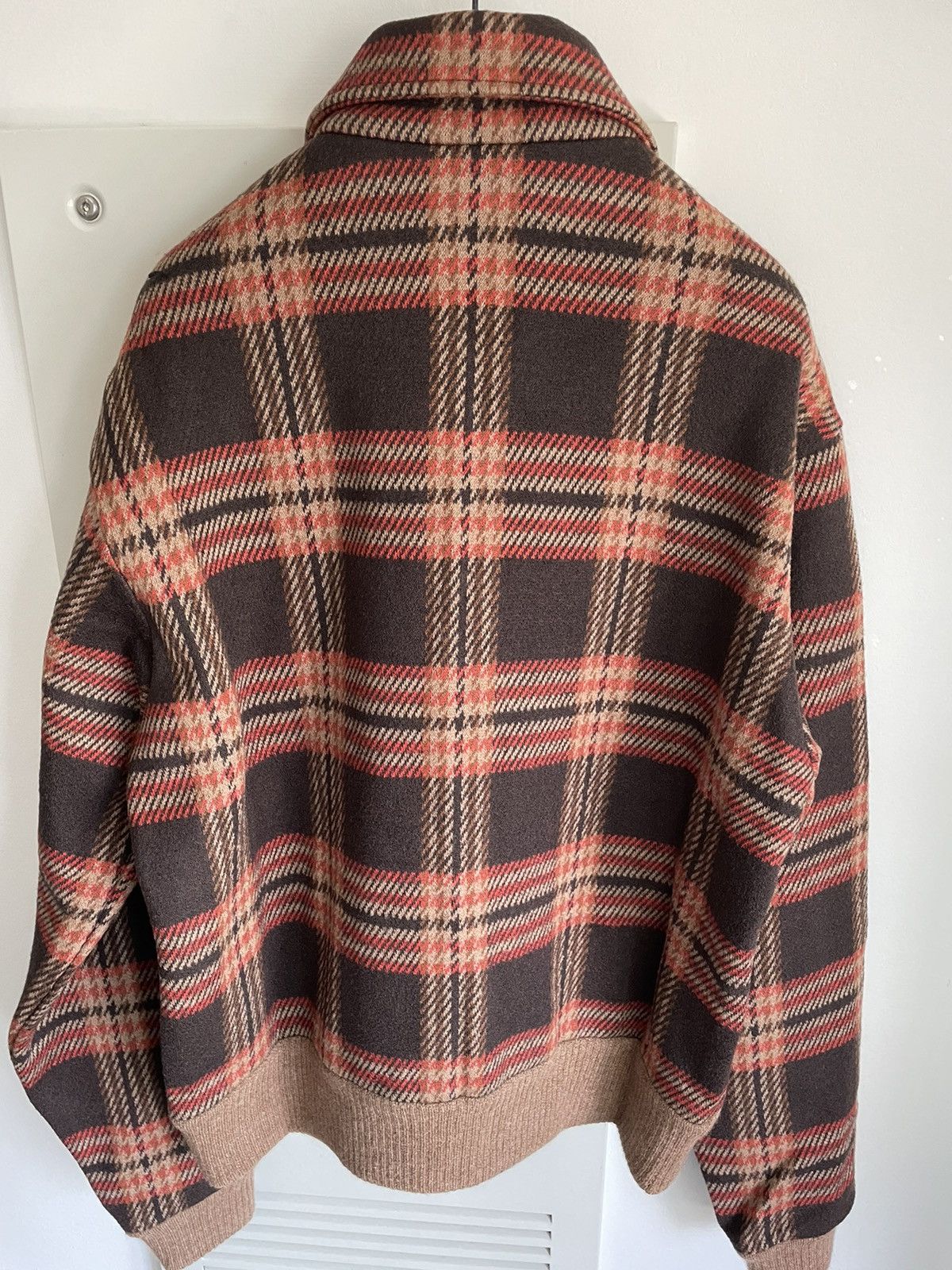Gucci $4k Super Runway Limited Edition Wool Check Bomber Jacket Size US M / EU 48-50 / 2 - 6 Thumbnail