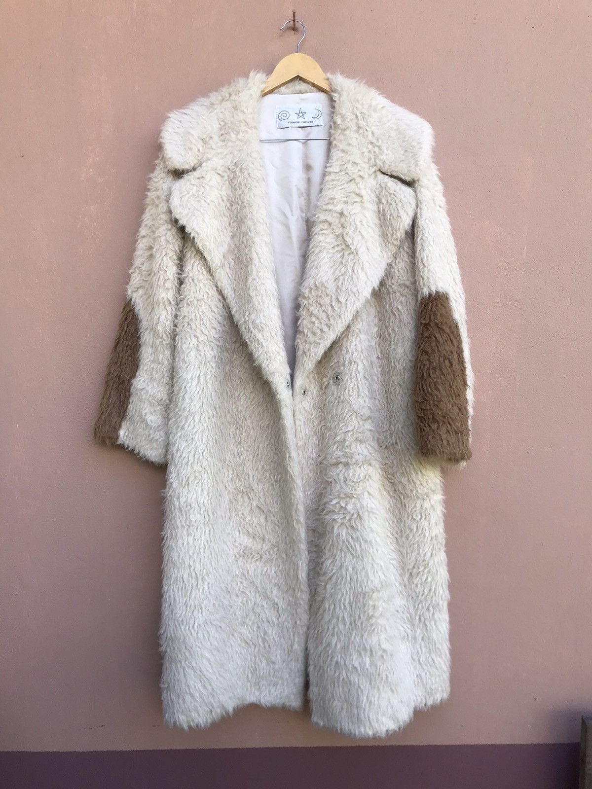 Issey Miyake Tsumori Chisato Issey Miyake Faux Fur Heavy Long Coat Size L / US 10 / IT 46 - 11 Thumbnail