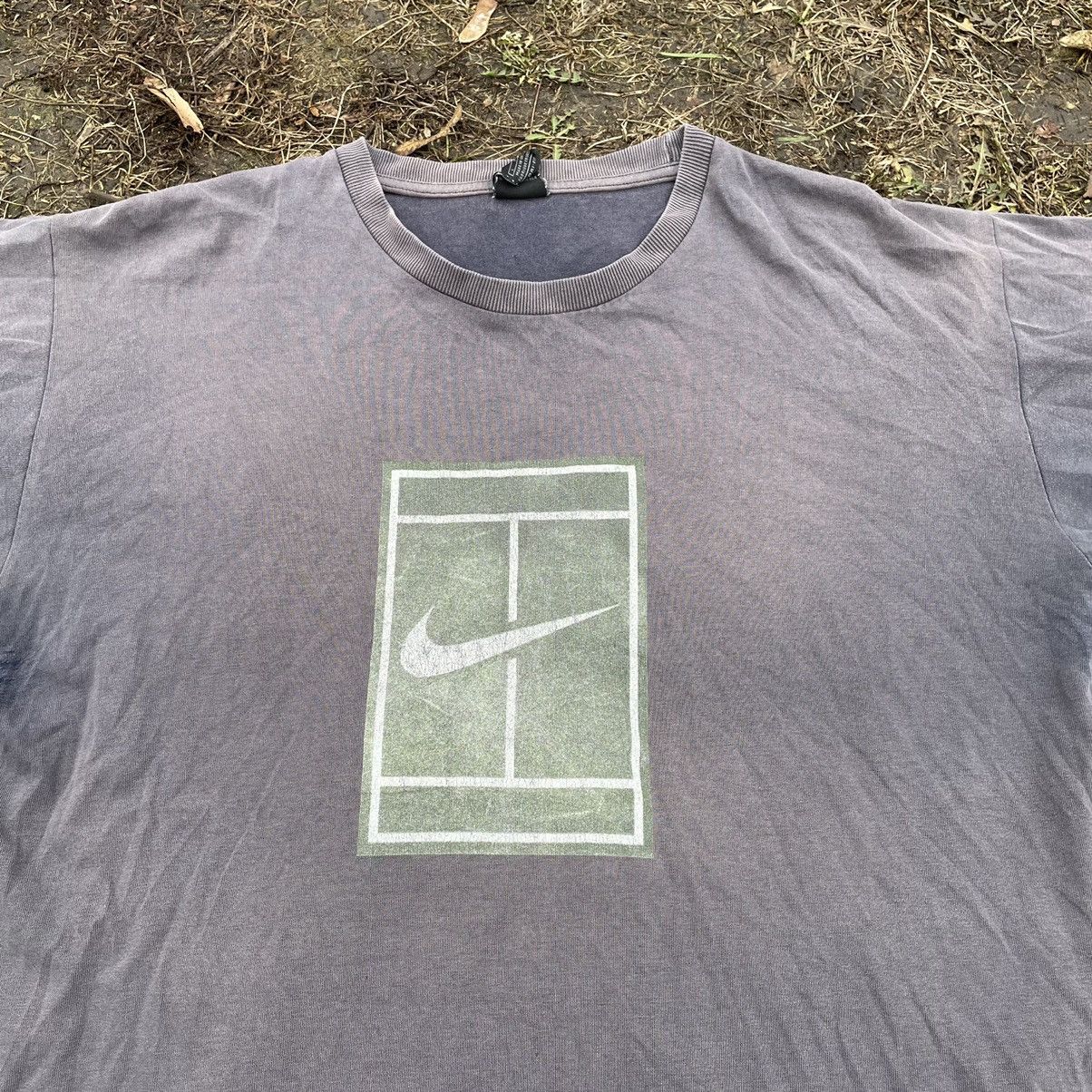 Vintage Vintage 90s Nike Court Graphic Tee Sun Faded Streetwear L Size US L / EU 52-54 / 3 - 1 Thumbnail