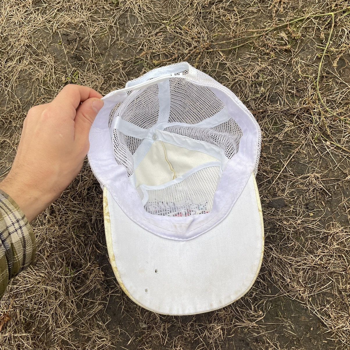 Vintage Vintage Y2K Ed Hardy Style Trucker Hat Cream Punk Opium OS Size ONE SIZE - 7 Thumbnail