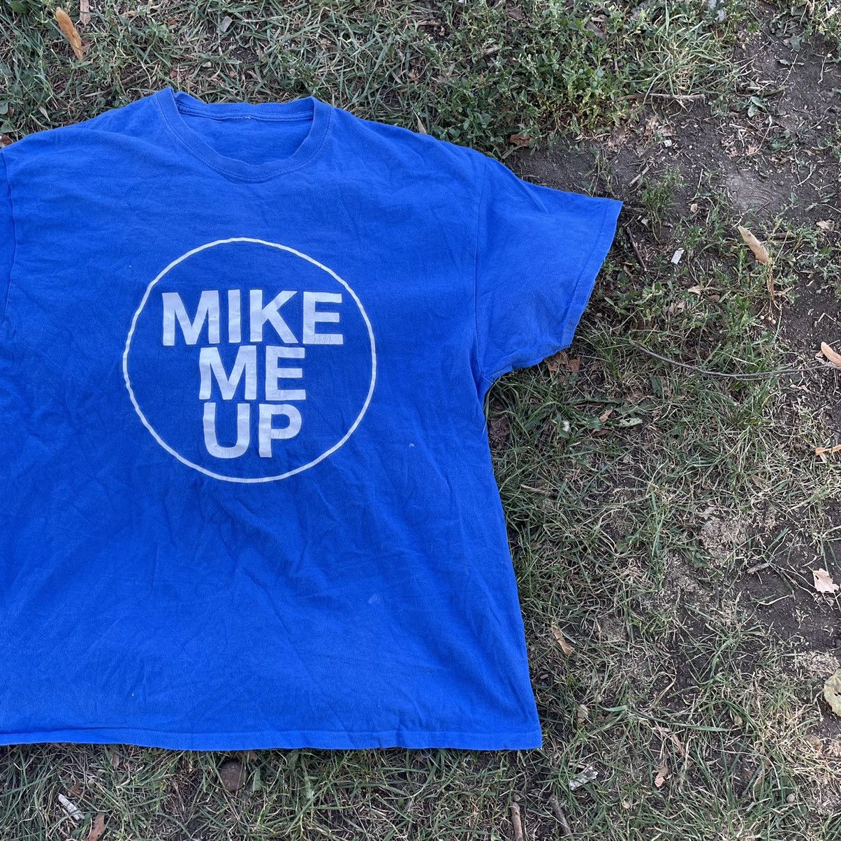 Vintage Vintage 90s Graphic Tee Mike Me Up Streetwear Humor Baggy XL Size US XL / EU 56 / 4 - 2 Thumbnail