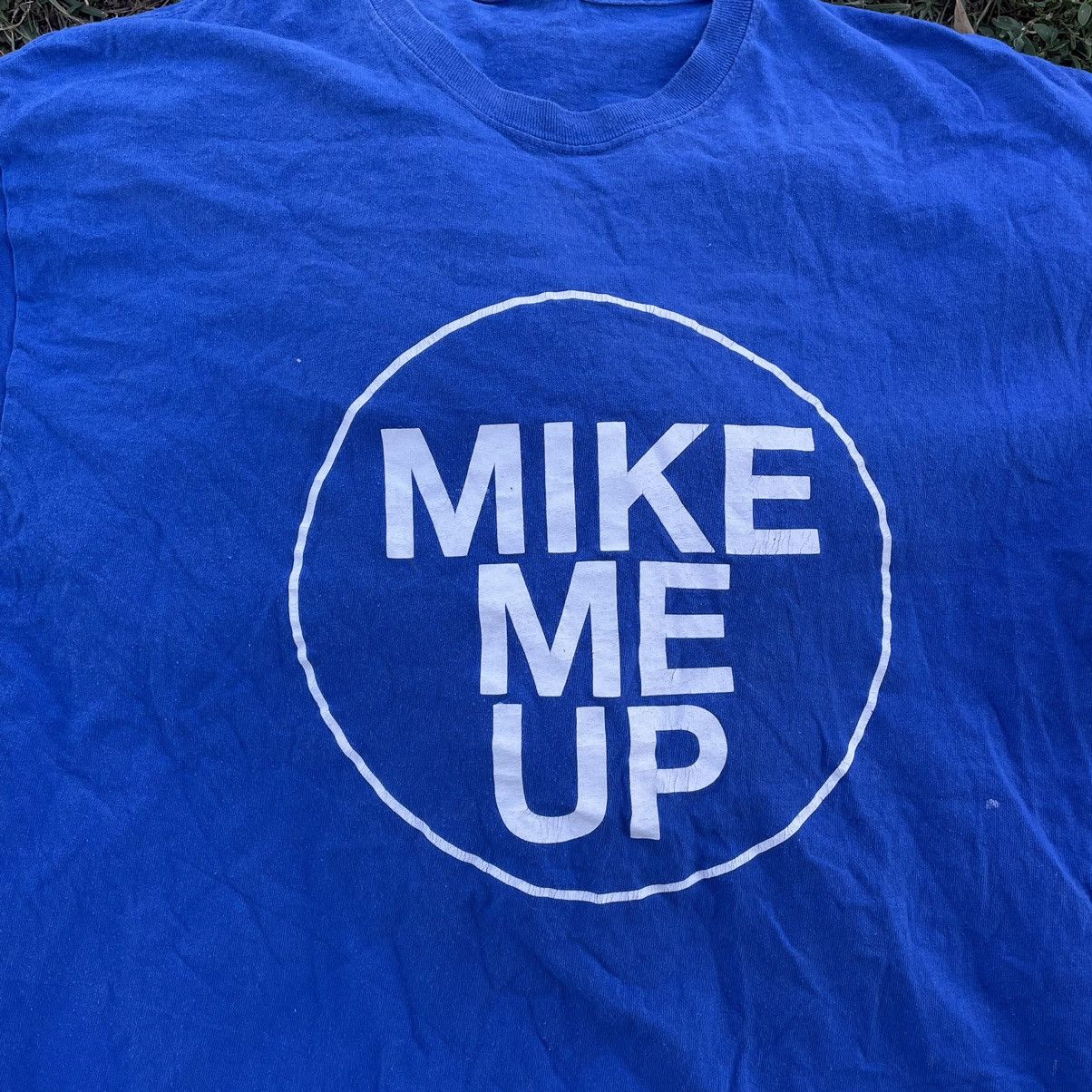 Vintage Vintage 90s Graphic Tee Mike Me Up Streetwear Humor Baggy XL Size US XL / EU 56 / 4 - 4 Thumbnail