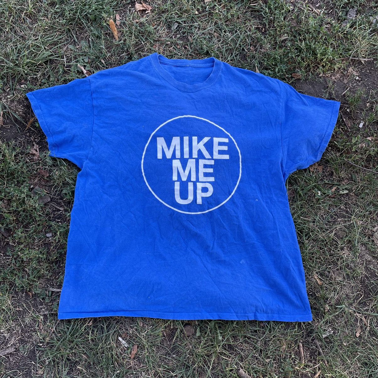 image of 90's Adult “ Mike Me Up ” Art Humor Tee Streetwear, Men's (Size XL)