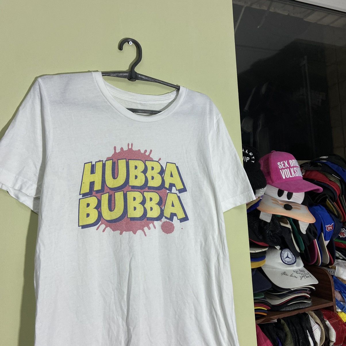 Vintage Vintage 90s Hubba Bubba Graphic Tee Faded White Americana M Size US M / EU 48-50 / 2 - 4 Thumbnail