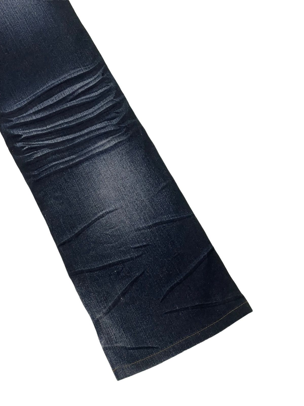 Japanese Brand Flare Jeans Nicole Club Acid Wash Low Rise Stretch 4🟦4 Size US 31 - 14 Thumbnail