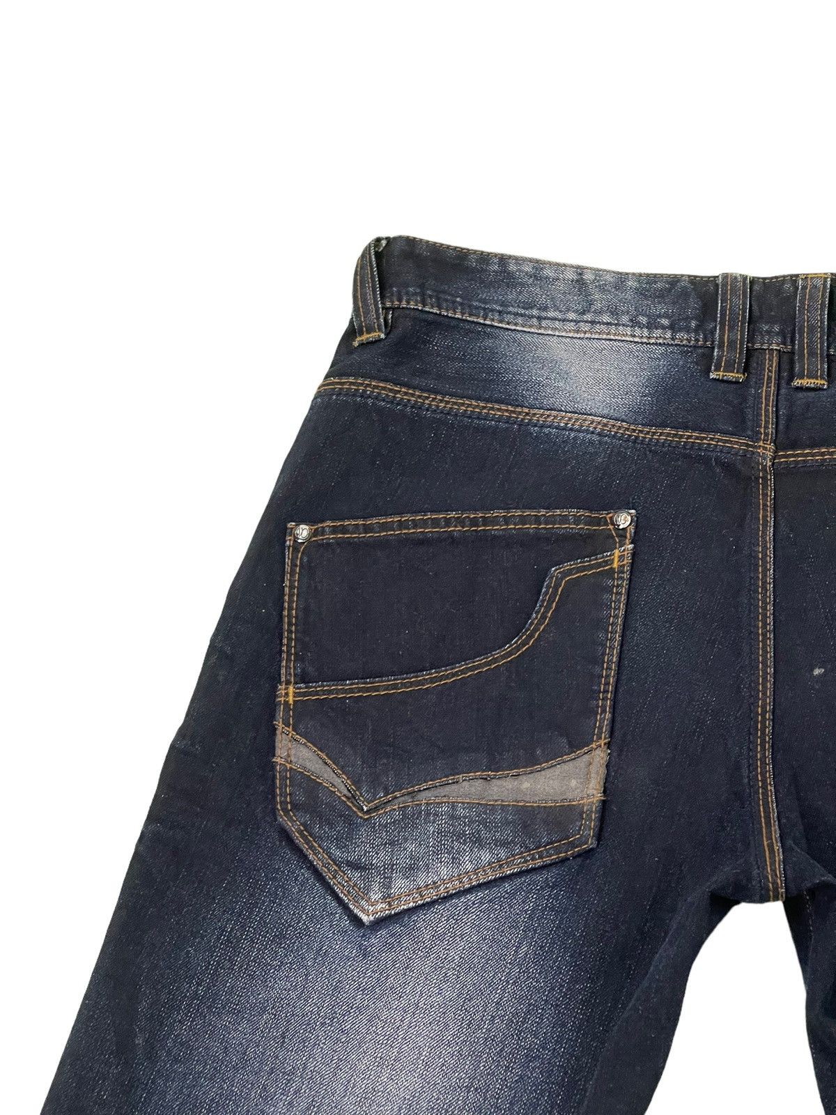 Japanese Brand Flare Jeans Nicole Club Acid Wash Low Rise Stretch 4🟦4 Size US 31 - 18 Thumbnail
