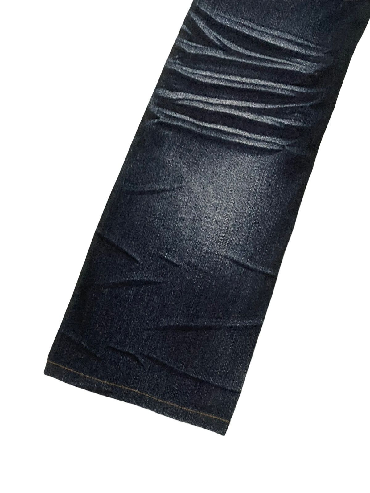Japanese Brand Flare Jeans Nicole Club Acid Wash Low Rise Stretch 4🟦4 Size US 31 - 15 Thumbnail