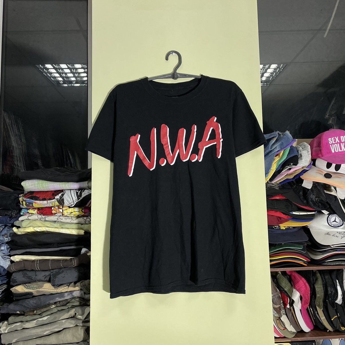 Vintage Vintage Y2K NWA Graphic Tee Streetwear Swag Black Baggy L Size US L / EU 52-54 / 3 - 2 Thumbnail