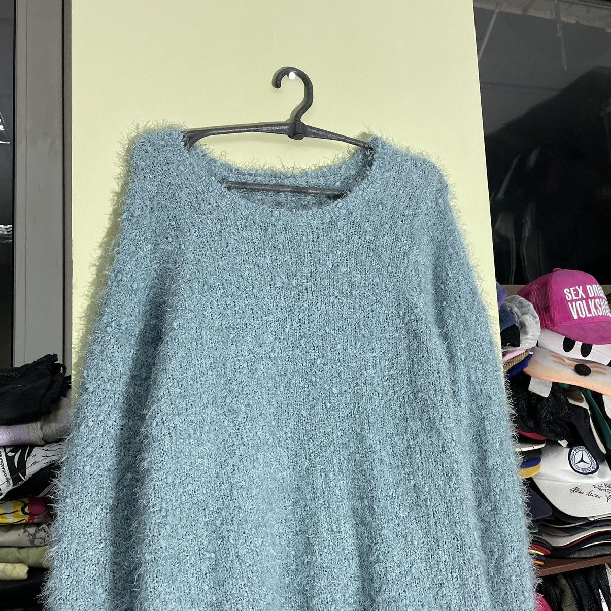 Vintage Vintage Y2K Mohair Fuzzy Knit Sweater Hypebeast Grunge OS Size ONE SIZE - 4 Thumbnail