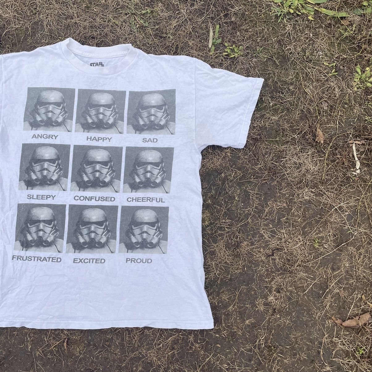 Vintage Vintage Y2K Star Wars Graphic Tee Sun Faded Grunge Boxy M Size US M / EU 48-50 / 2 - 2 Thumbnail
