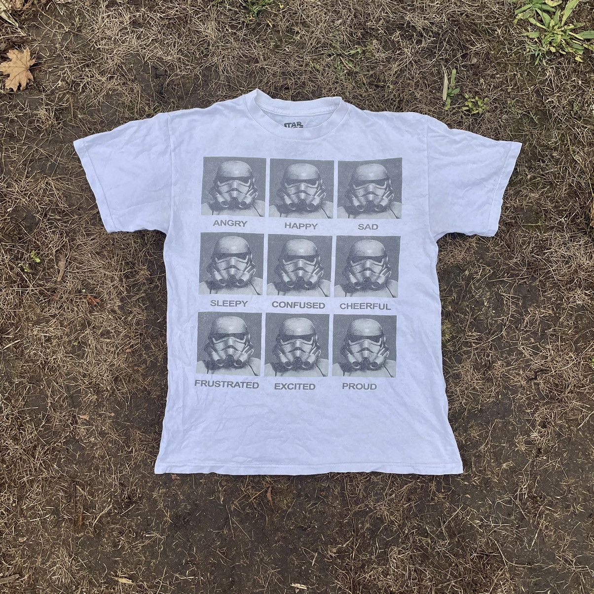 Vintage Vintage Y2K Star Wars Graphic Tee Sun Faded Grunge Boxy M Size US M / EU 48-50 / 2 - 1 Thumbnail
