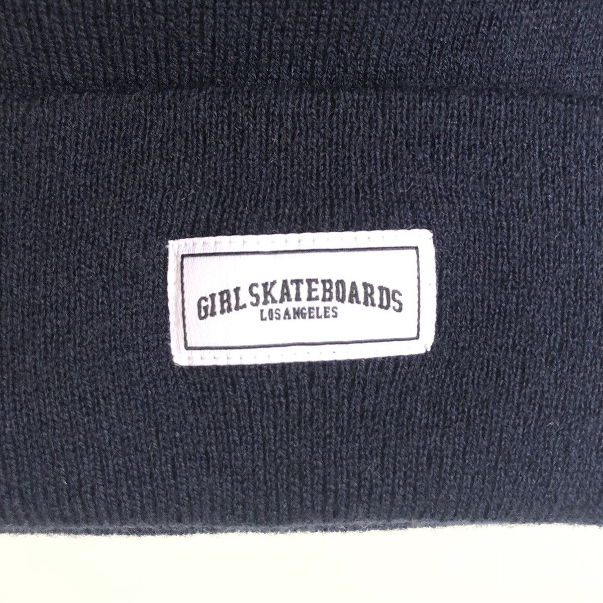 Girl Skateboards Girl Skateboards Team Label Beanie NAVY Size ONE SIZE - 2 Thumbnail