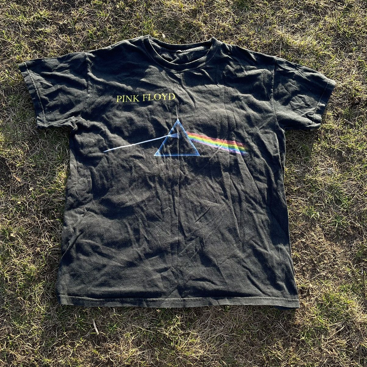 Vintage Vintage 90s Pink Floyd Sun Faded Graphic Band Tee Grunge M Size US M / EU 48-50 / 2 - 2 Thumbnail