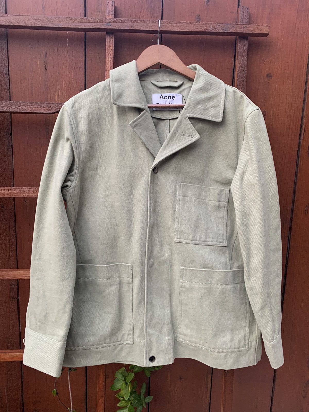 image of Grail Acne Studios Multi Pocket Chore Jacket, Men's (Size Medium)