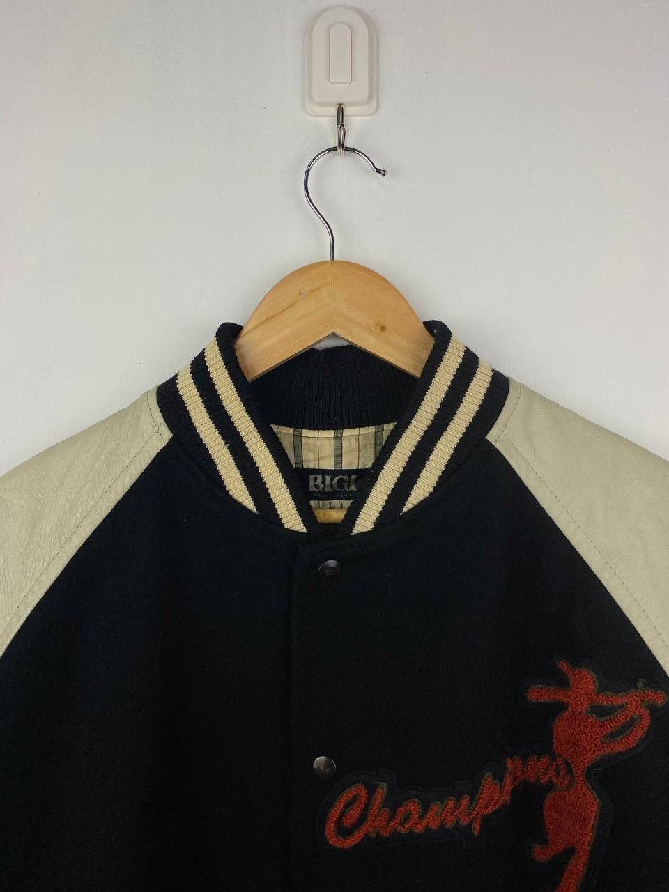 Japanese Brand Vintage 80s Bigi Ball Champion Varsity Jacket Oversized Size US XXL / EU 58 / 5 - 10 Thumbnail