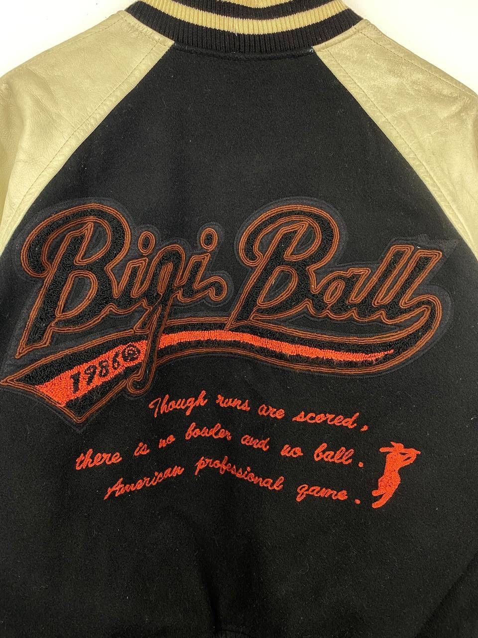 Japanese Brand Vintage 80s Bigi Ball Champion Varsity Jacket Oversized Size US XXL / EU 58 / 5 - 16 Thumbnail