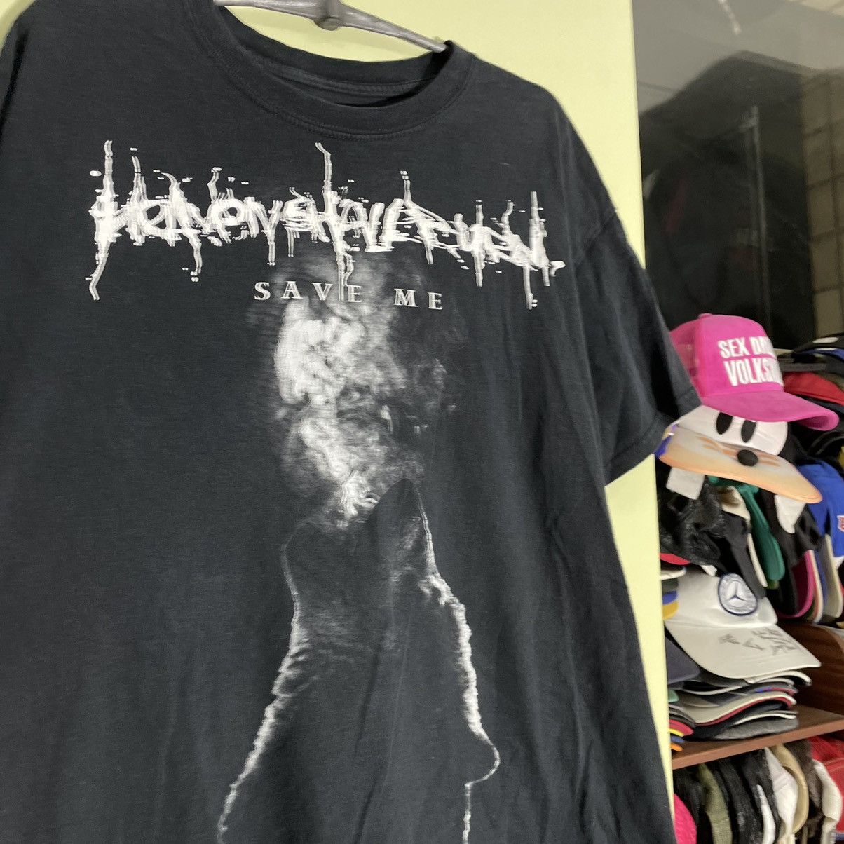 Vintage Vintage 90s Graphic Tee Dark Horror Aesthetic Grunge Slim XL Size US XL / EU 56 / 4 - 5 Thumbnail