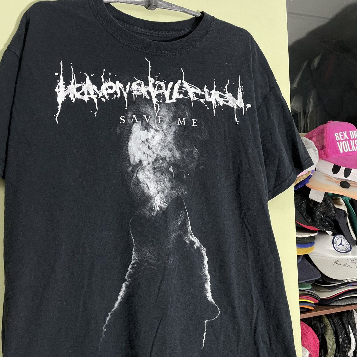 Vintage Vintage 90s Graphic Tee Dark Horror Aesthetic Grunge Slim XL Size US XL / EU 56 / 4 - 4 Thumbnail