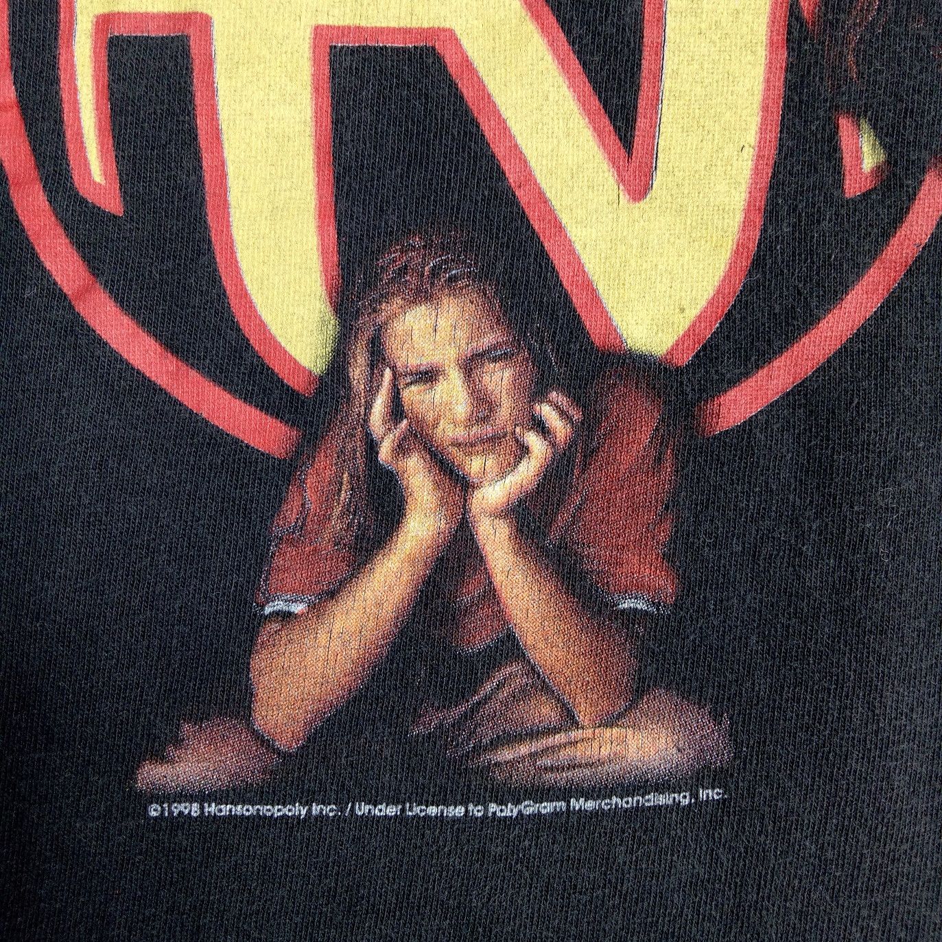 Band Tees × Vintage Vintage 90s HANSON pop rock band tour 1998 tee Shirt Size US L / EU 52-54 / 3 - 3 Thumbnail