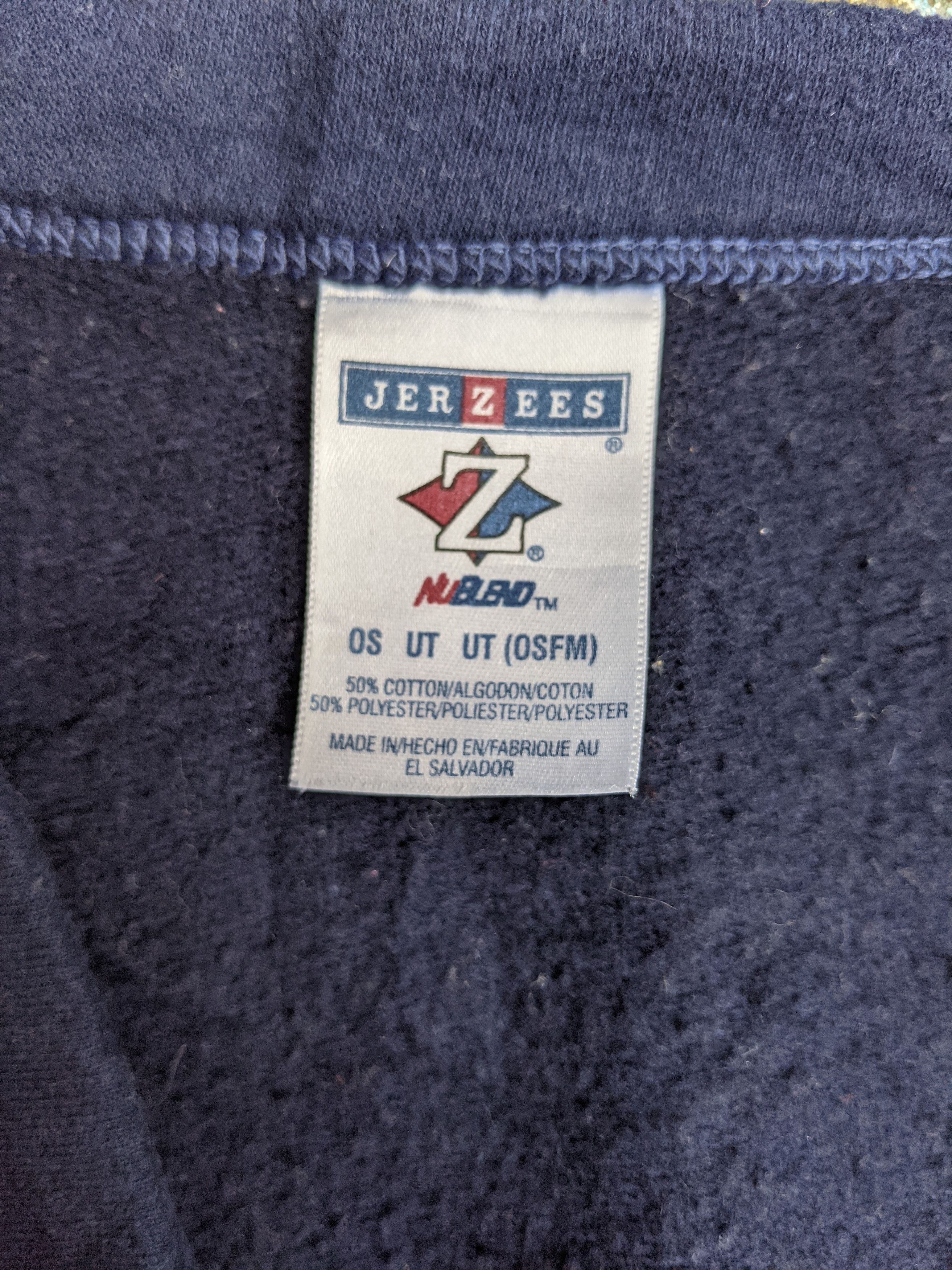 Jerzees Vintage Jerzees Animal Patches Cardigan Size US XL / EU 56 / 4 - 6 Thumbnail