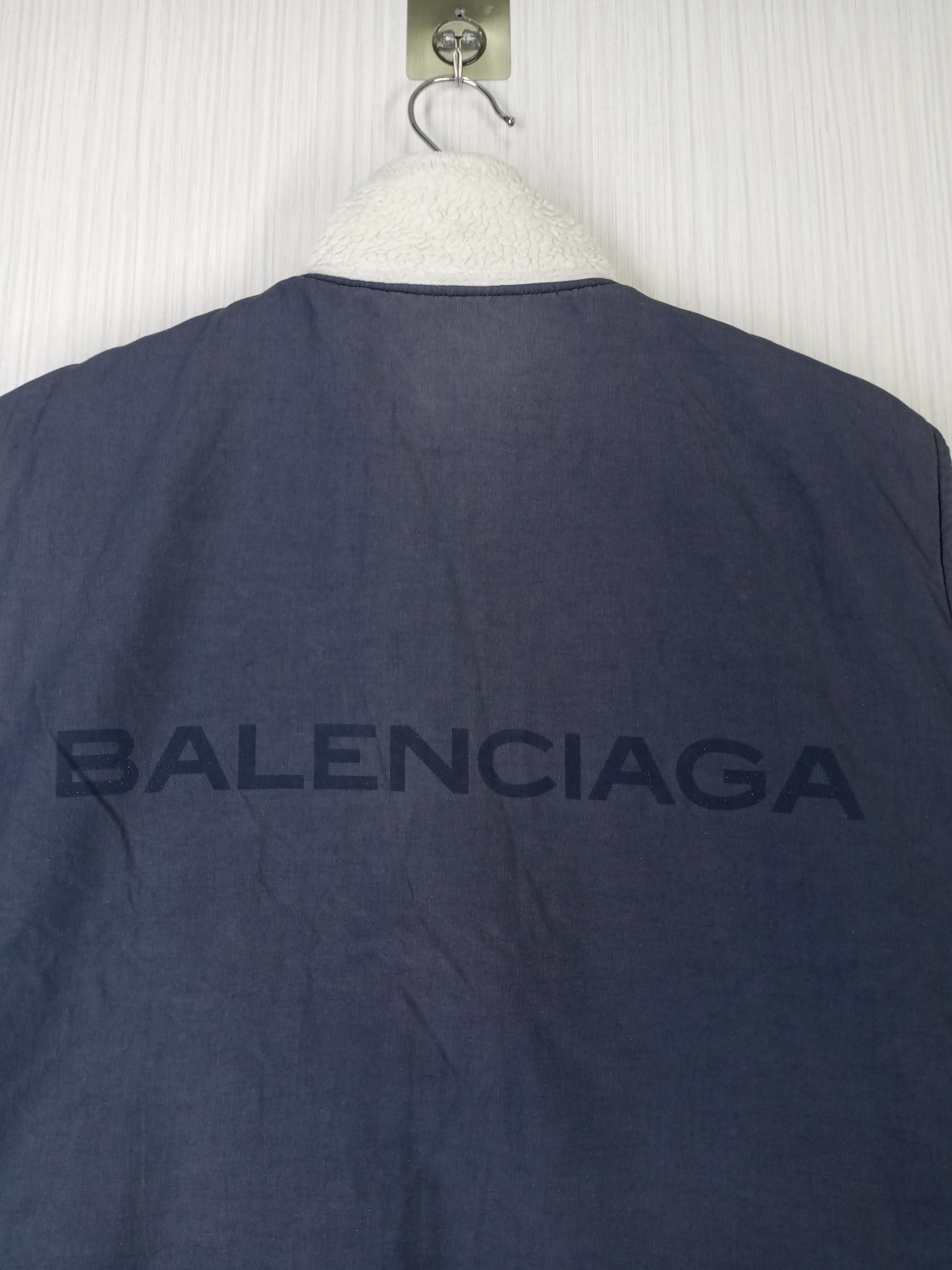 Balenciaga Vintage Balenciaga Golf Big Logo Reversible Vest Size US M / EU 48-50 / 2 - 3 Thumbnail