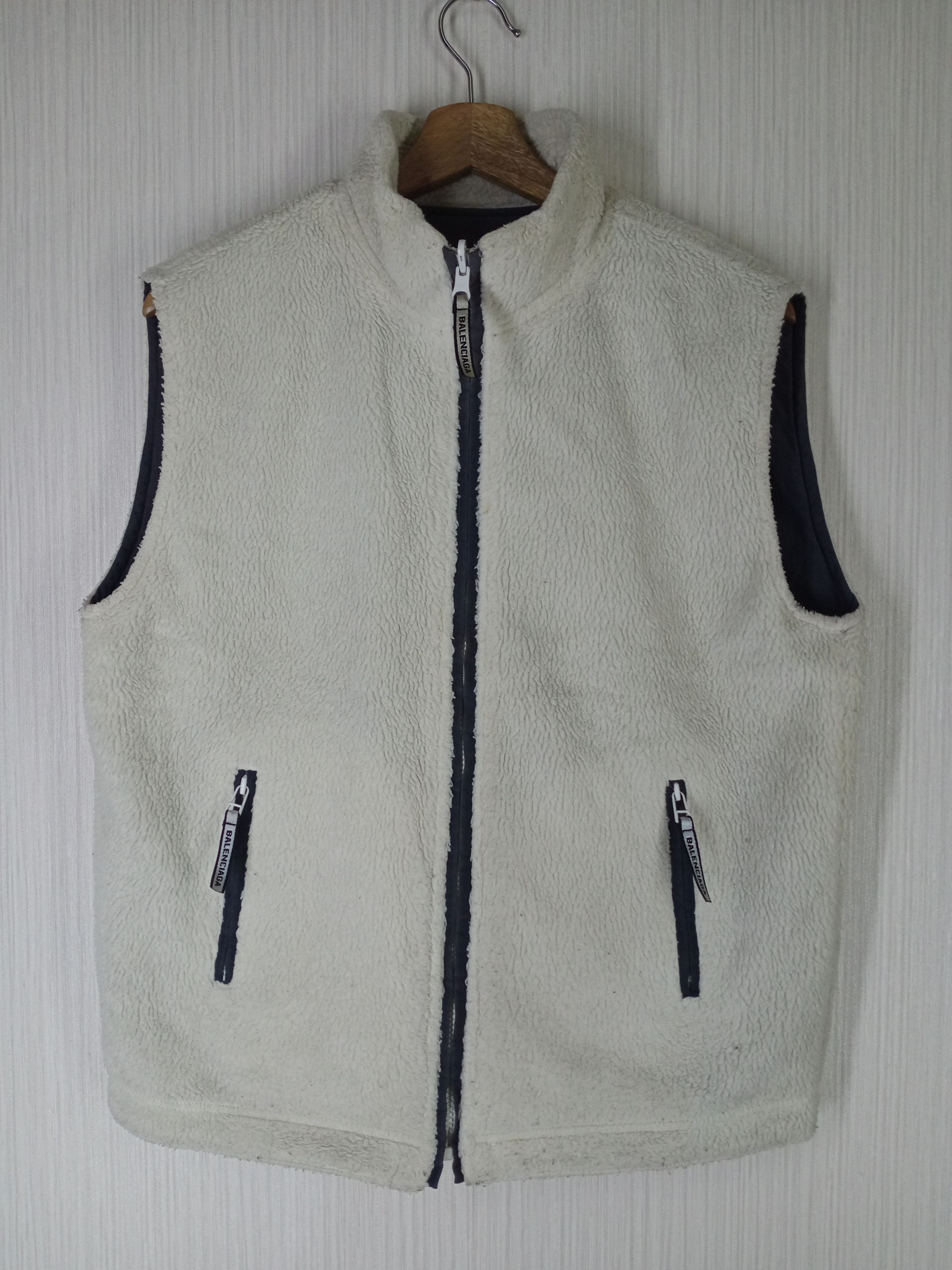 Balenciaga Vintage Balenciaga Golf Big Logo Reversible Vest Size US M / EU 48-50 / 2 - 7 Thumbnail