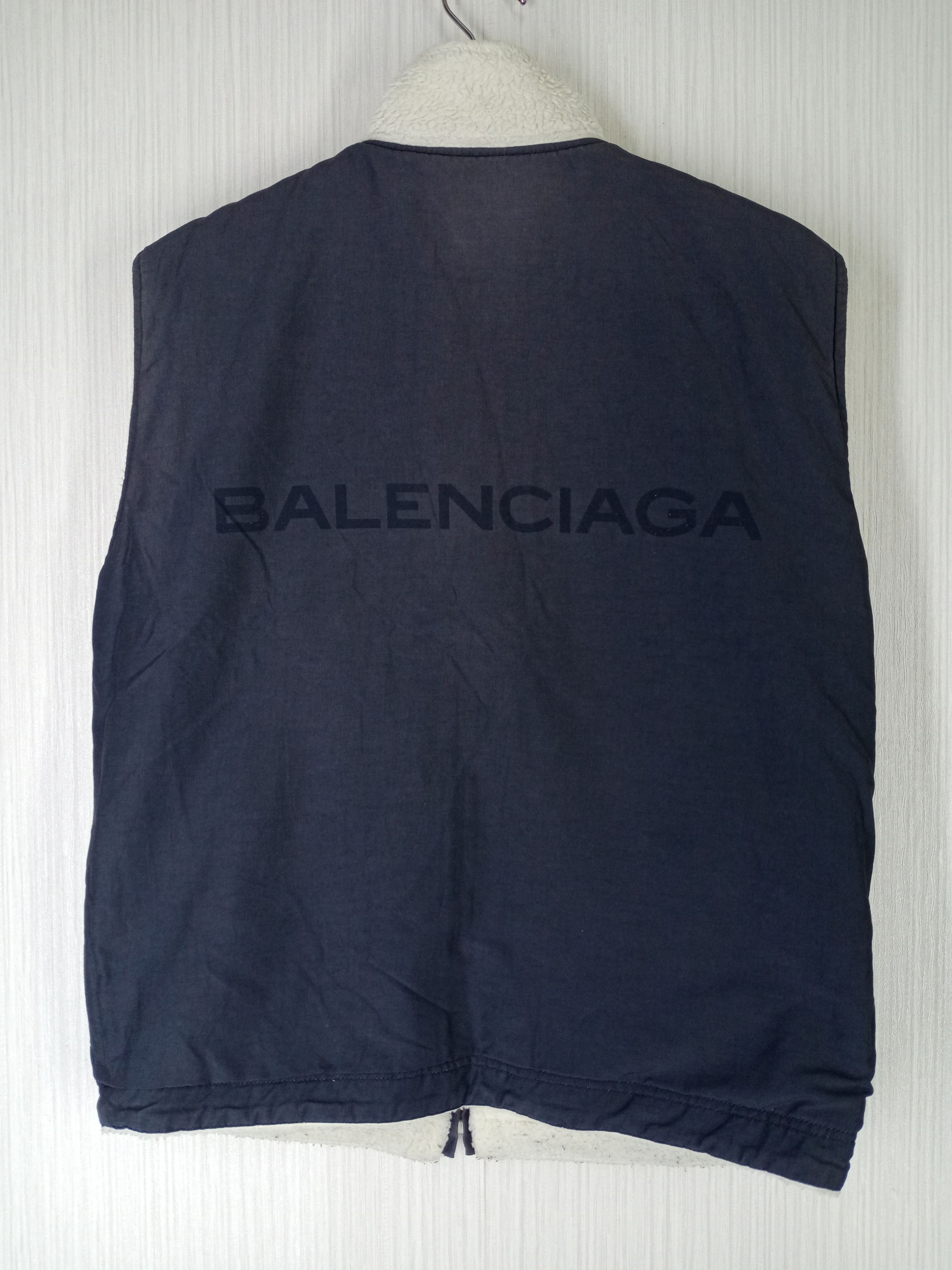 Balenciaga Vintage Balenciaga Golf Big Logo Reversible Vest Size US M / EU 48-50 / 2 - 2 Thumbnail