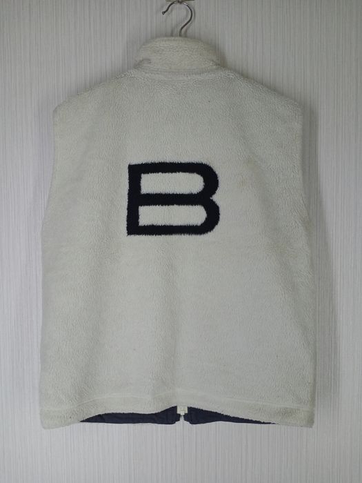 Vintage BALENCIAGA  Logo Reversible vest
