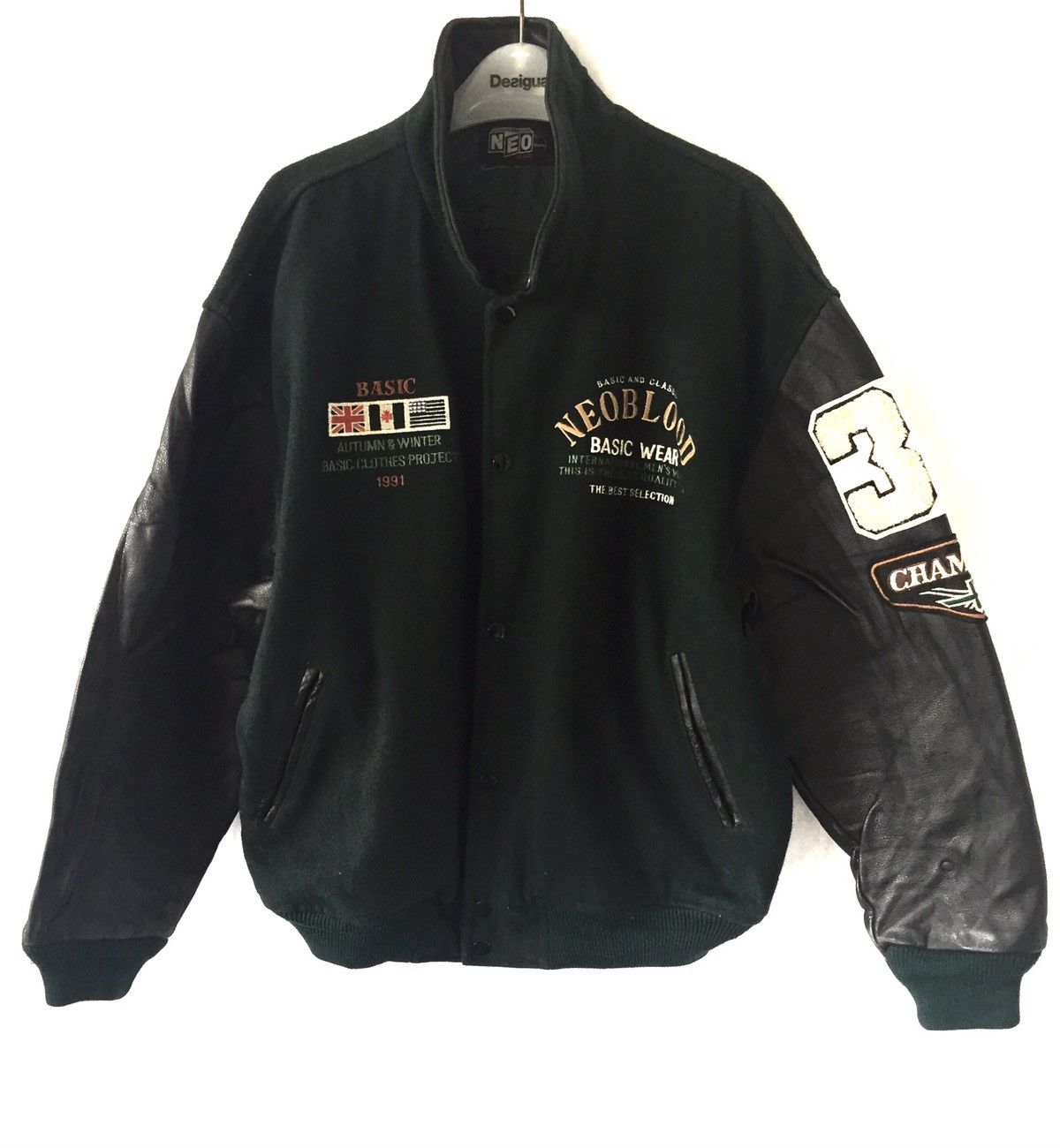 Japanese Brand Japanes Brand Neoblood Embroidere And Patche Varsity Size US L / EU 52-54 / 3 - 3 Thumbnail