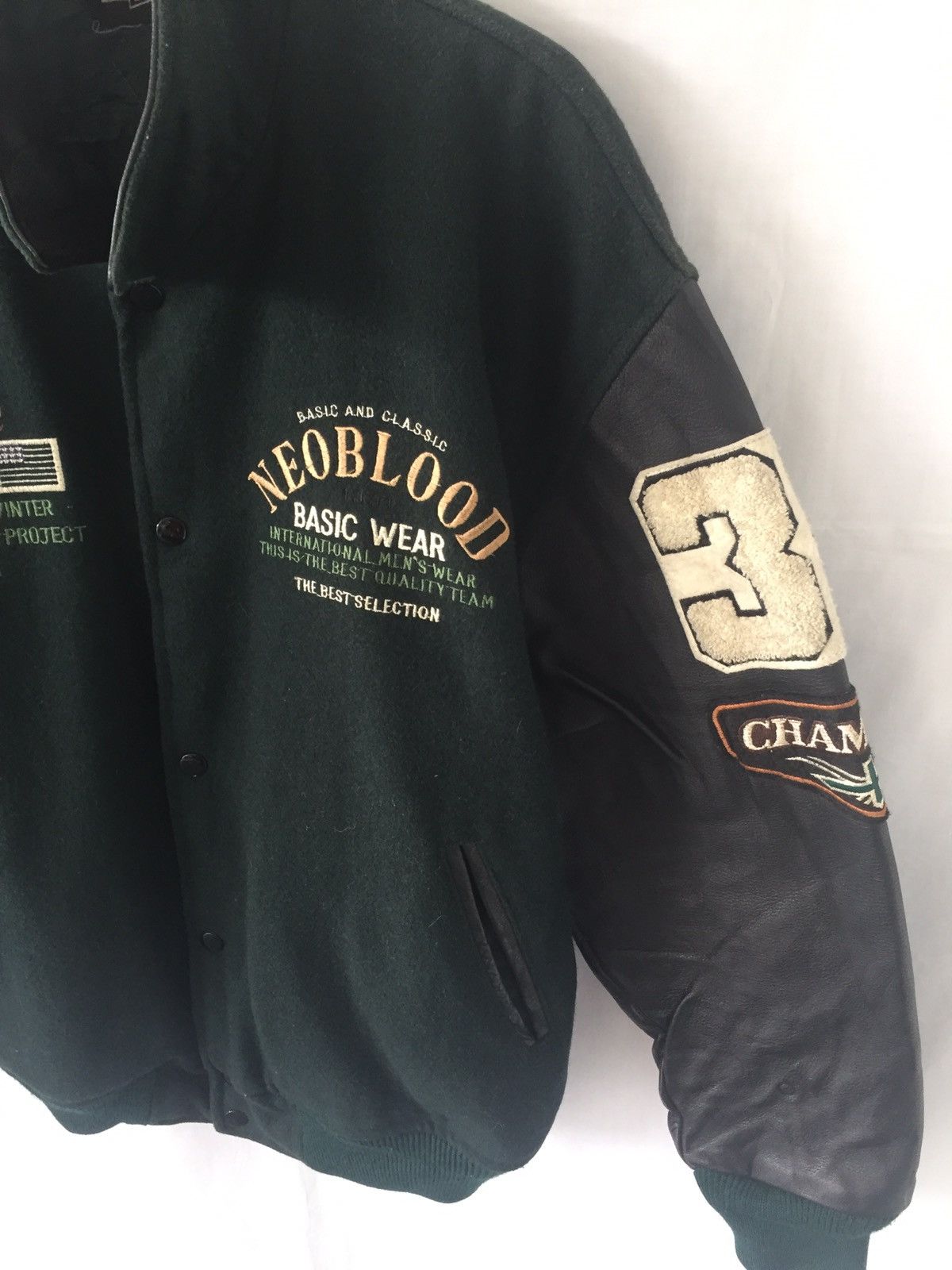 Japanese Brand Japanes Brand Neoblood Embroidere And Patche Varsity Size US L / EU 52-54 / 3 - 5 Thumbnail