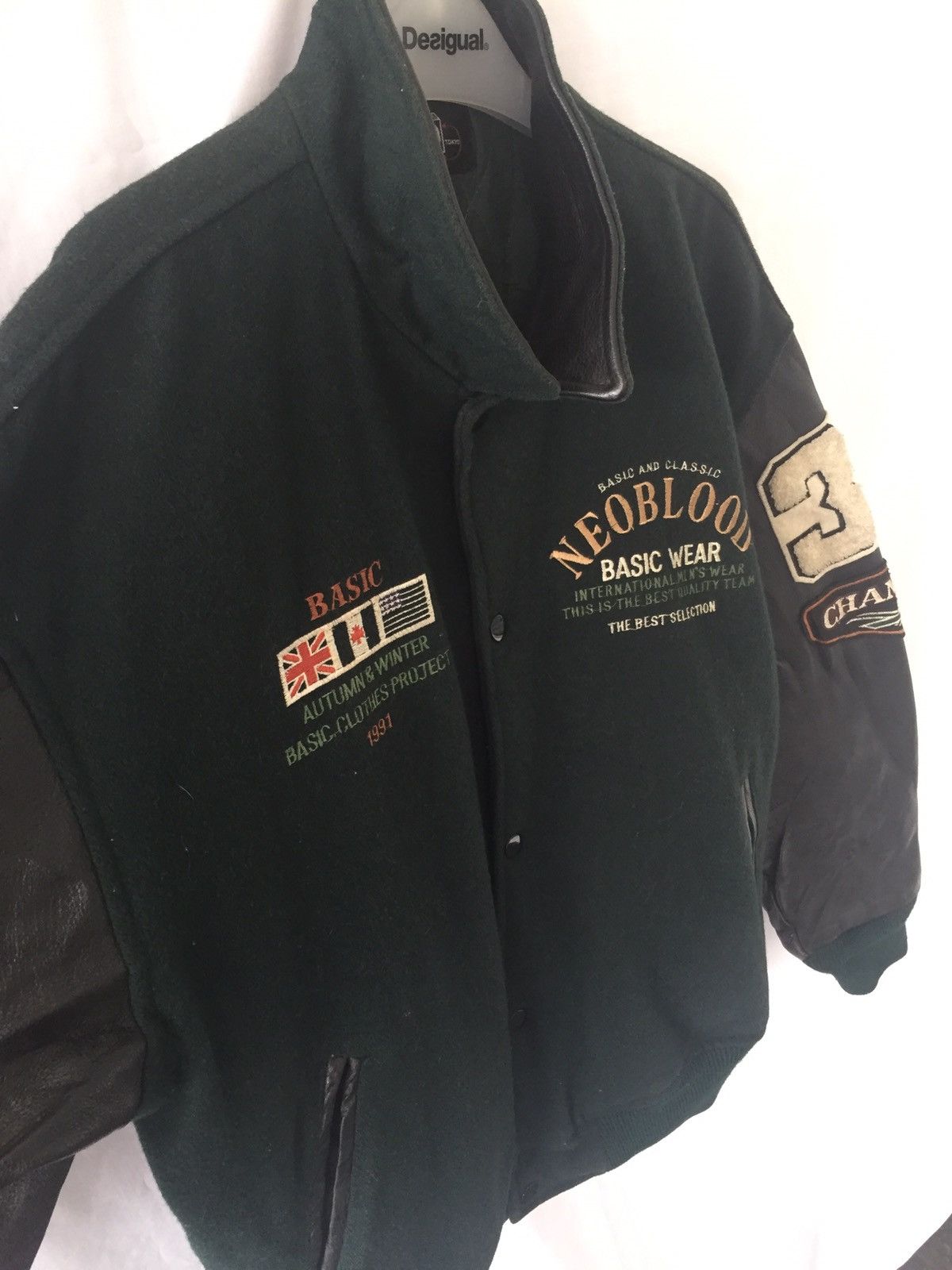Japanese Brand Japanes Brand Neoblood Embroidere And Patche Varsity Size US L / EU 52-54 / 3 - 4 Thumbnail