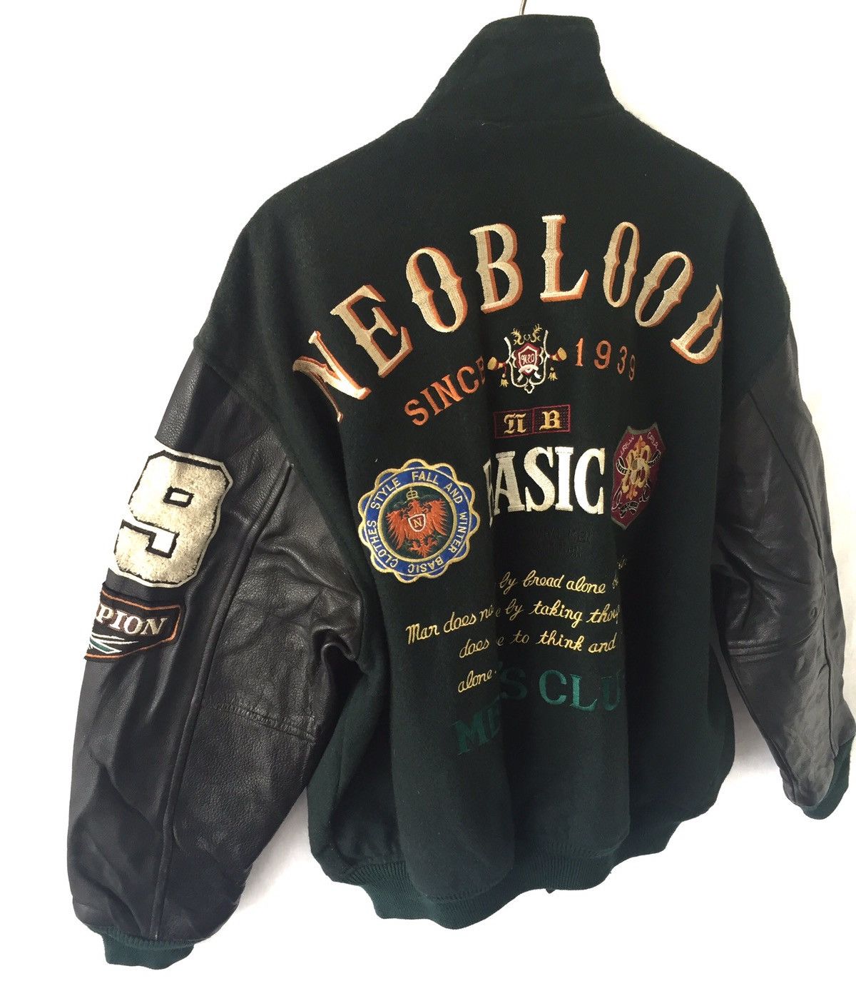 Japanese Brand Japanes Brand Neoblood Embroidere And Patche Varsity Size US L / EU 52-54 / 3 - 2 Thumbnail